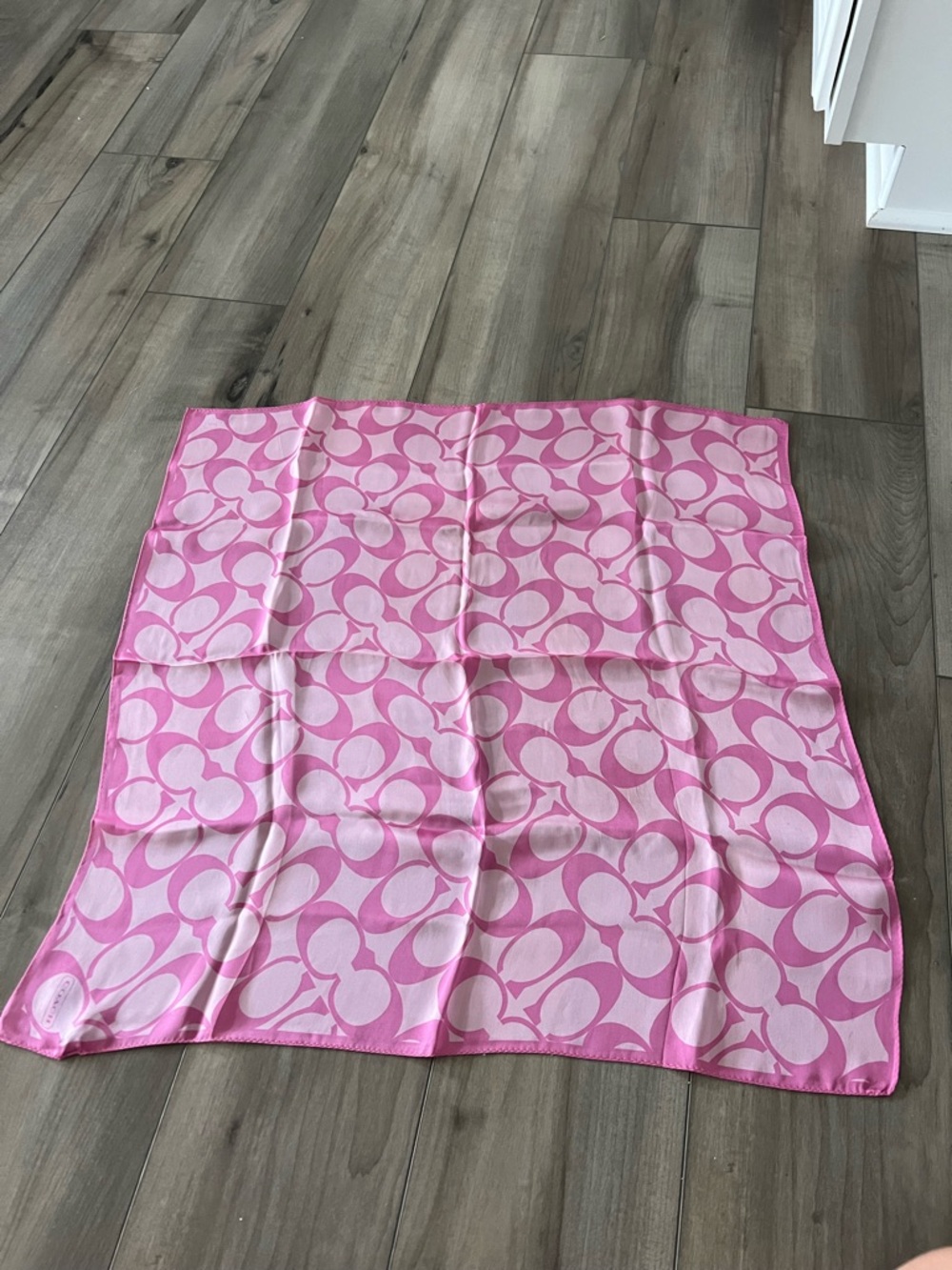 Vintage Coach Silk Scarf